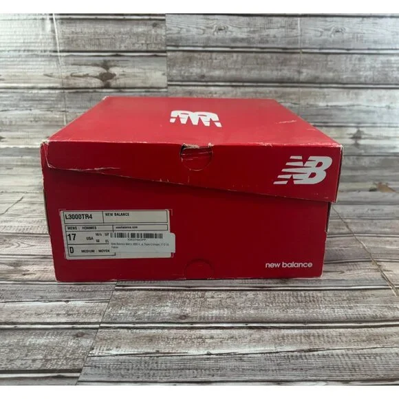 New Balance Baseball Cleats L3000TR4 size 17 D color red Brand New - Picture 2 of 13